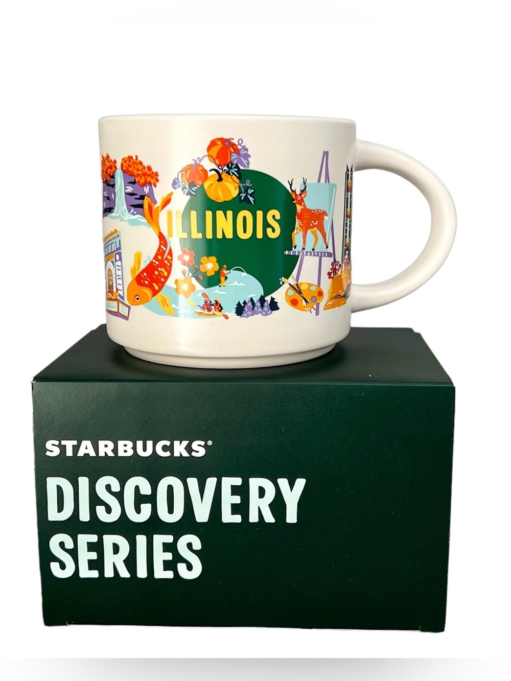 ILLINOIS Starbucks Discovery Series 414 ml Mug